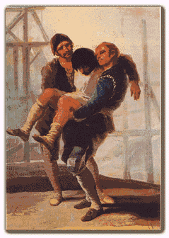 El albao herido - Goya
